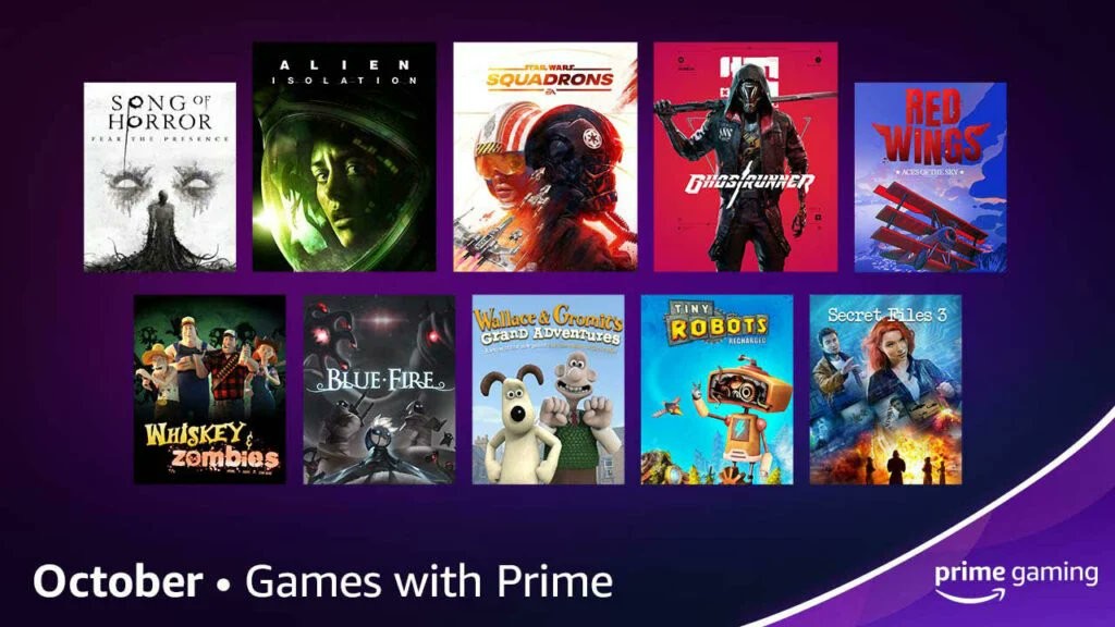Estos son los juegos gratis de prime gaming en octubre p delos y
