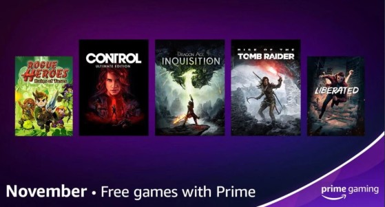 Tomb Raider o Control entre los nueve juegos gratis para suscriptores de Prime Gaming en noviembre