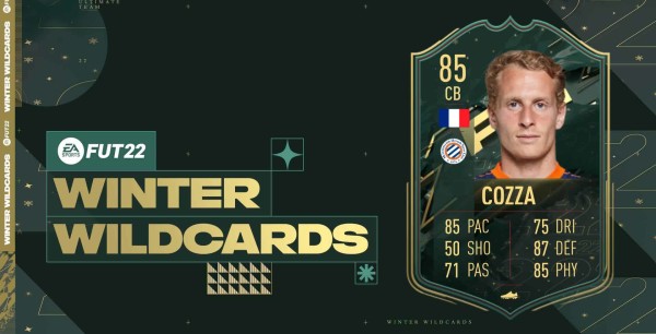 FIFA 22 SBC Nicolas Cozza Winter Wildcards, soluciones baratas para un central de categoría para FUT