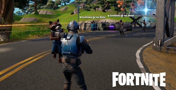 Fortnite: Cura a fuerzas de Los Siete con niebla curativa en una zona de batalla, desafío Semana 5