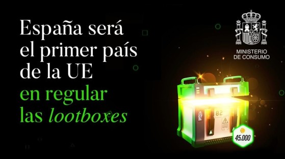 España anuncia la creación de una ley específica para regular las loot boxes en los videojuegos
