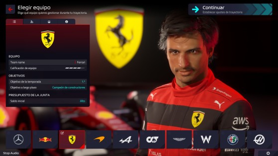 F1 Manager enseña a Ferrari una agresiva estrategia aún mejor que el falso cambio de ruedas de Sainz