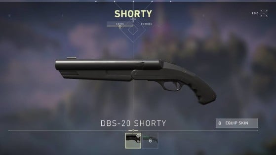 Valorant - Skins armas: Todos los aspectos de la Shorty, la pistola escopeta del juego