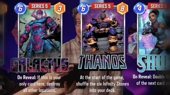 Marvel Snap - Poder Cósmico: Thanos, Galactus y todas las nuevas cartas anunciadas