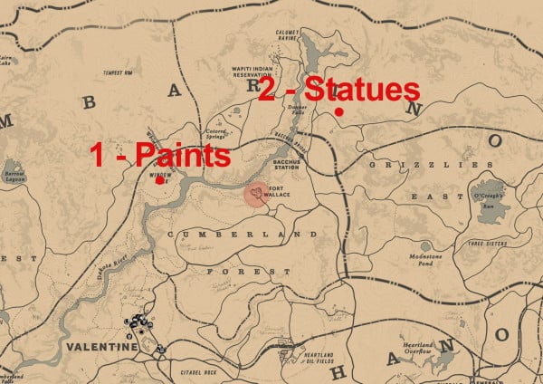 Todos los mapas del tesoro en Red Dead Redemption 2, memorias y barras de  oro