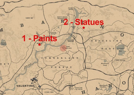 Así es el mapa de Red Dead Redemption 2 al completo (alta