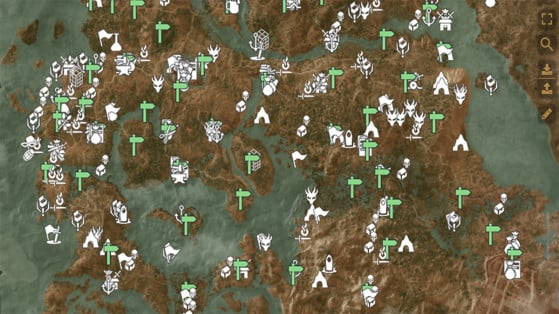 The Witcher 3: Todos los elementos interactivos del mapa
