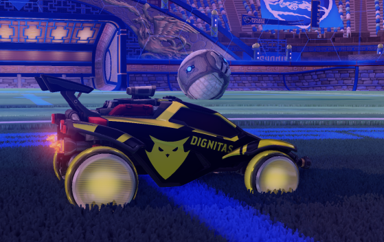 Octane oficial de Dignitas en la colección de esports de Rocket League - Millenium