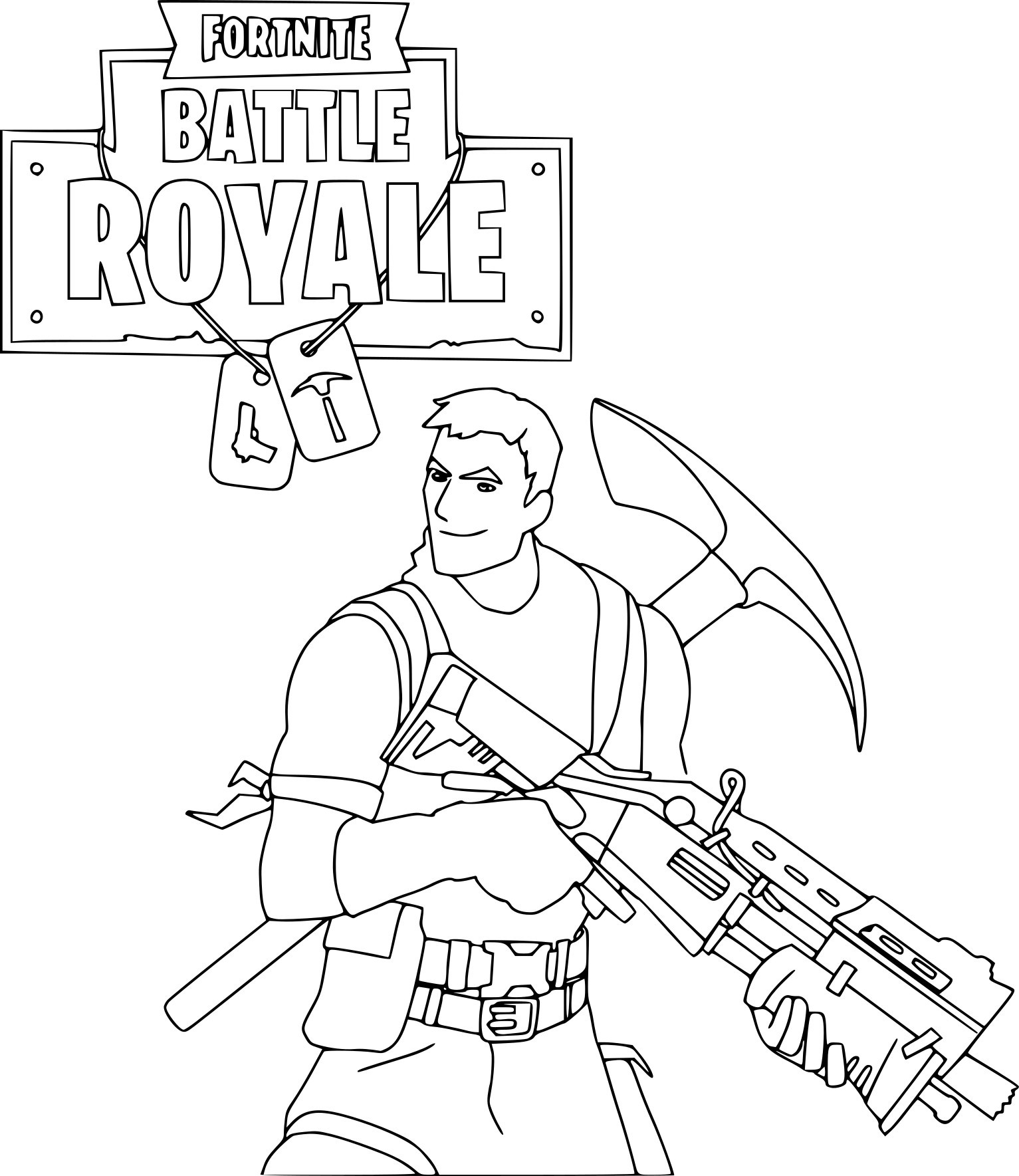 Fortnite: Los mejores diseños para pintar, dibujar y colorear - Millenium