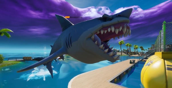 Fortnite: Inflige daño a los tiburones de botín en Arenas Ardientes, desafío Semana 1