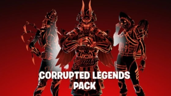 Fortnite: Nuevo pack de samuráis corruptos en camino, 'Corrupted Legends Pack' filtrado al completo