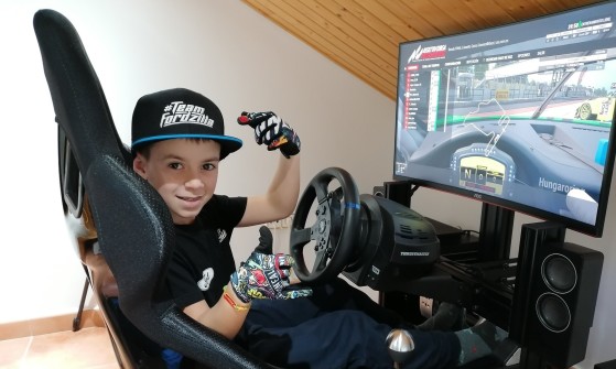 Abel Torres, el niño de 10 años que ha ganado el Campeonato Español de Simulación