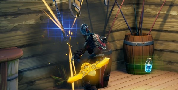Fortnite: Destruye barriles de cañas de pescar, desafío de la Semana 6, Temporada 5