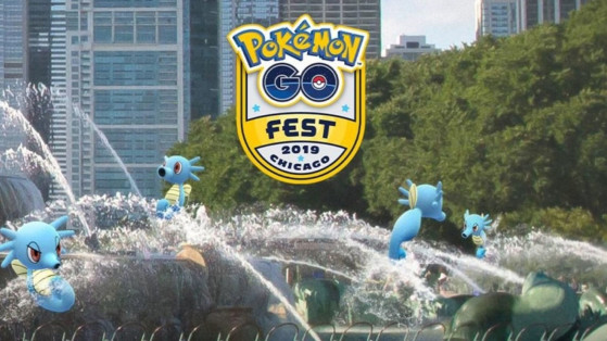 Pokémon GO: Horsea shiny, Chicago Fest