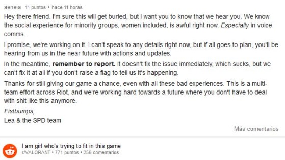 Al menos, desde Riot Games aseguraron que trabajan en resolver este problema - Valorant