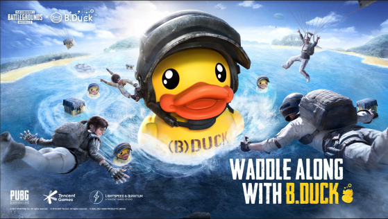 B.Duck y PUBG MOBILE se unen en interesante colaboración