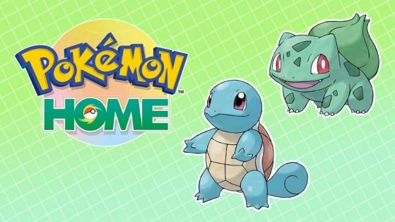 Nueva actualización para Pokémon HOME: Squirtle y Bulbasaur gratis