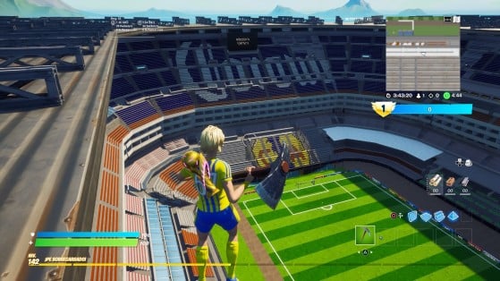 Fortnite: Jugadores recrean el estadio de fútbol más grande de México en modo creativo