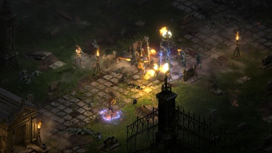 El tono lúgubre se mantiene a lo largo de todo el juego - Diablo 2 Resurrected