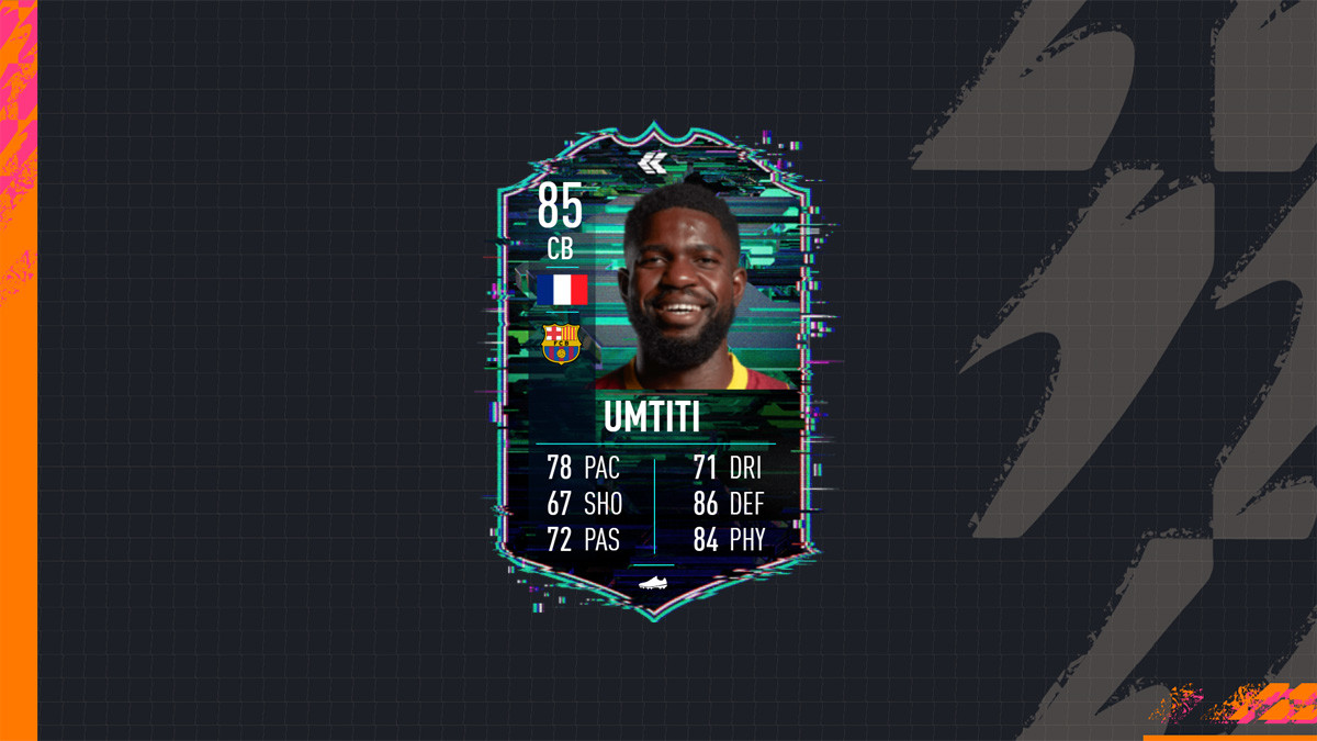 Carte umtiti fifa 22