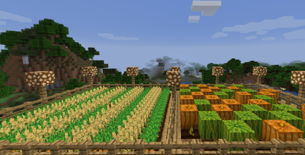 Minecraft: guía para plantar de forma eficiente trigo, zanahoria, patatas y caña de azúcar