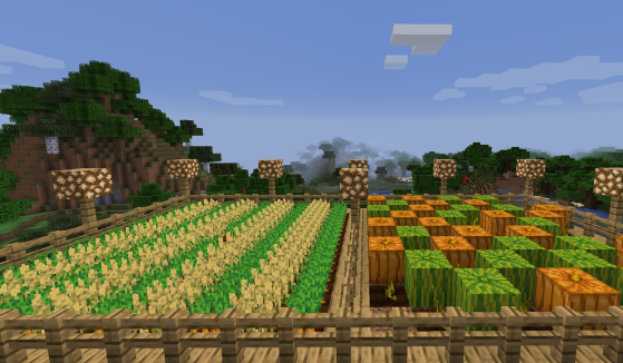 Minecraft: guía para plantar de forma eficiente trigo, zanahoria, patatas y caña de azúcar