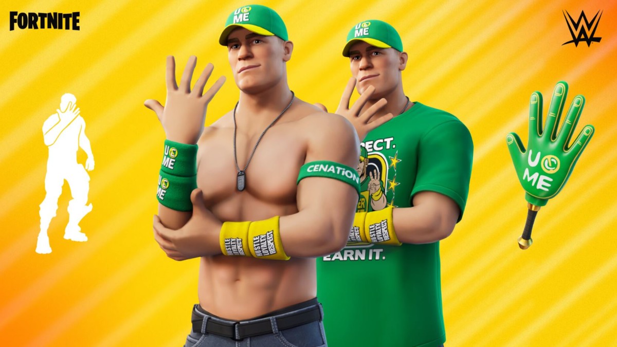 Fortnite John Cena llega al battle royale en el evento Epic SummerSlam
