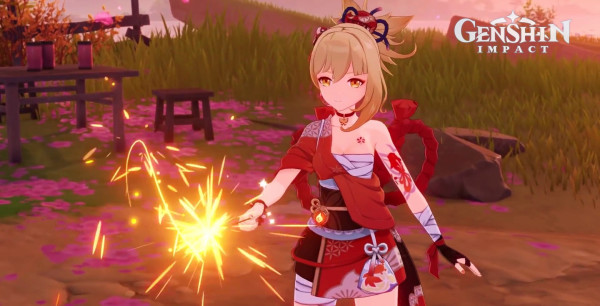 Genshin Impact: Todos los materiales de ascensión de Yoimiya y cómo conseguirlos