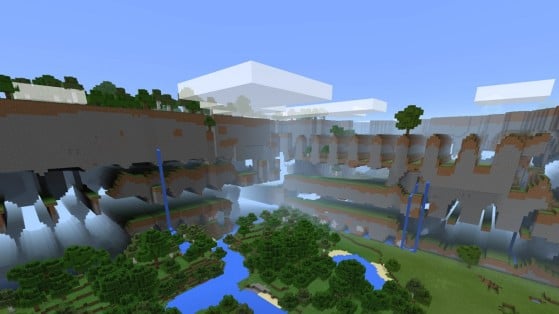Minecraft: Far Lands, el sueño de los terraplanistas nacido de un error de programación