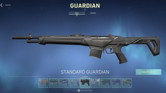 Valorant - Skins: Todos los aspectos de la Guardian, el arma infravalorada del juego