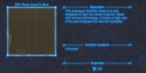 Zelda : Breath of the Wild