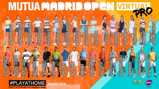 Los mejores momentos del Mutua Madrid Open Virtual Pro