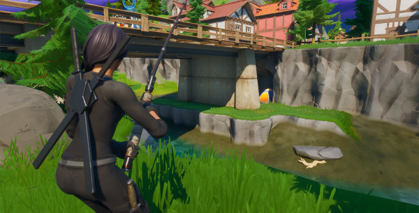 Fortnite: Pesca armas en Campo Calígine, desafío Dominación de la ubicación