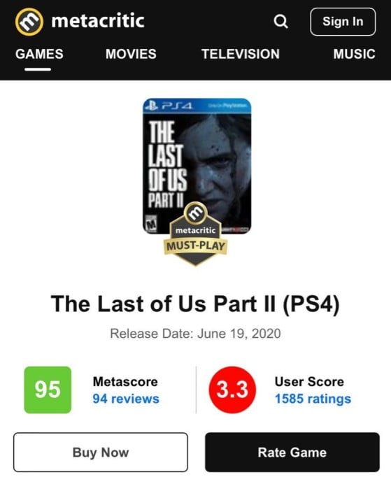 Metacritic será más estricta tras el 'review bombing' al DLC de