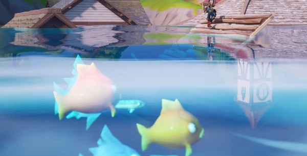 Fortnite: Pesca peces en Acantilados Arenosos, desafío de la Semana 5