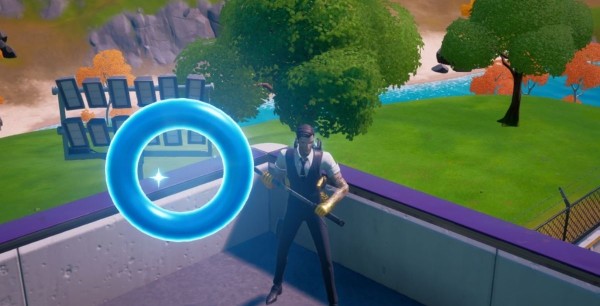 Fortnite: Reúne círculos flotantes en Acumulaciones Airadas, desafío Semana 9, Temporada 4