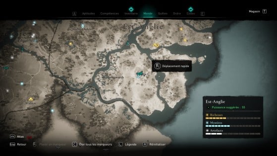 Ubicación del mapa del tesoro - Assassin's Creed Valhalla
