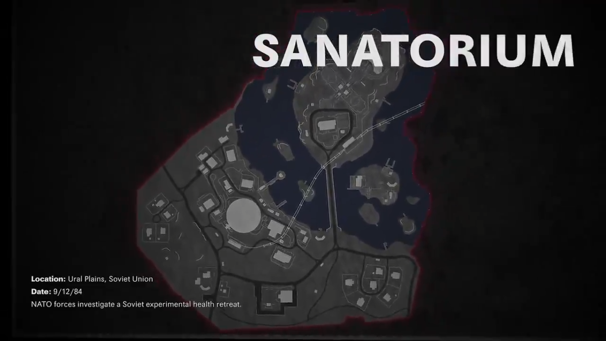 Cod Map Cod Sanatorium Desvelado al detalle en Cold War una nueva zona del futuro mapa de ...