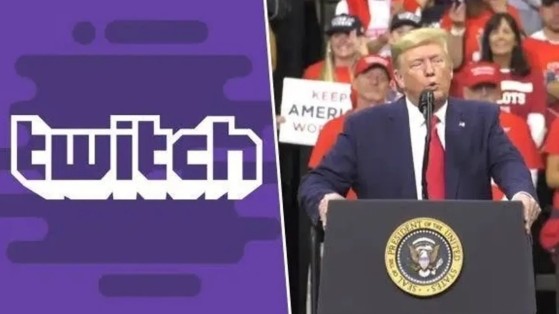 Twitch expulsa de manera indefinida a Donald Trump de la plataforma