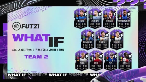 FIFA 21: Este es el Equipo 2 de What If en FUT, con jugadores chetadísimos si su equipo gana