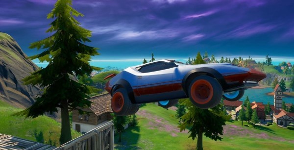 Fortnite: Consigue estar 2 segundos en el aire dentro de un vehículo , desafío de la temporada 6