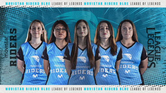 LoL: Movistar Riders presenta Movistar Riders Blue, su equipo femenino