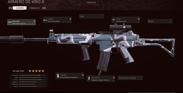Warzone - Krig 6: Su mejor clase y accesorios para la Temporada 3