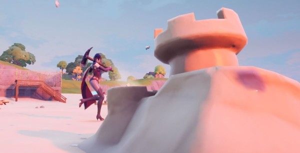 Fortnite: Destruye castillos de arena especiales, desafío de la Semana 10, Temporada 6
