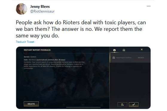Los trabajadores de Riot Games no pueden banear a dedo a los jugadores - League of Legends