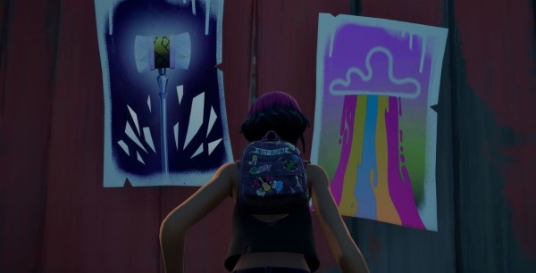 Fortnite: Interactúa con carteles del Rift Tour, dónde están los carteles de Rift Tour, desafío