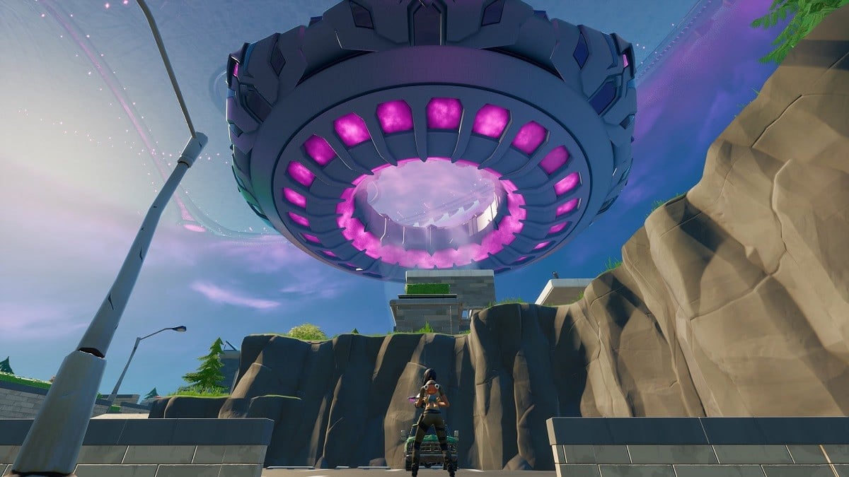 fortnite visita un platillo abductor donde encontrar un platillo abductor desafio semana 10 millenium