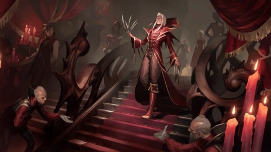 Como vampiro, el color original de Vladimir es el rojo - League of Legends