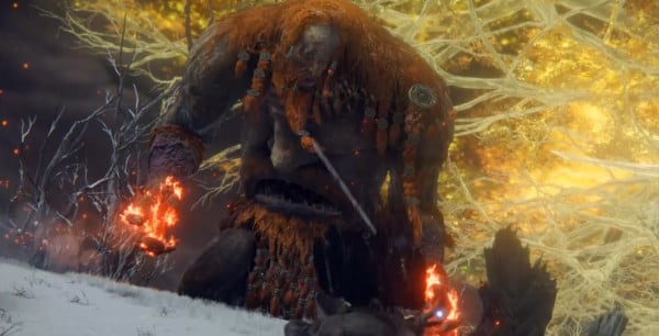 Elden Ring - Gigante de Fuego: Guía para vencer a este duro boss de Picos de los Gigantes