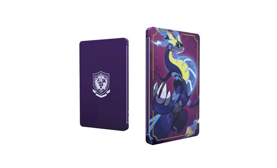 Steelbook de Pokémon Púrpura - Pokémon Escarlata y Púrpura